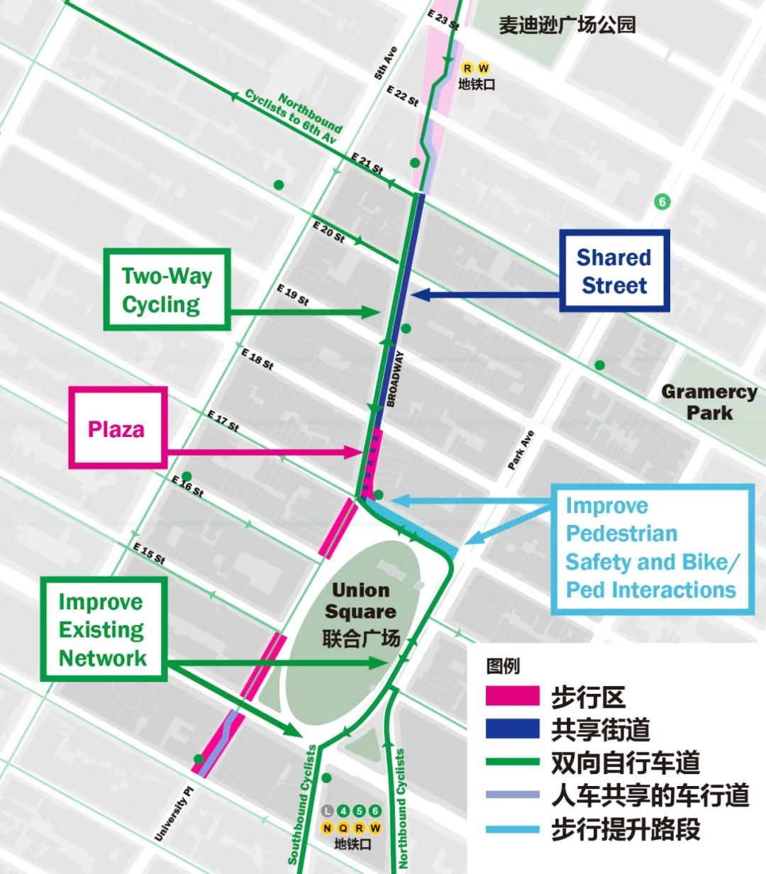 抢街?城市街道的路权重置——纽约百老汇大道更新改造规划 抢街?城市街道的路权重置——纽约百老汇大道更新改造规划