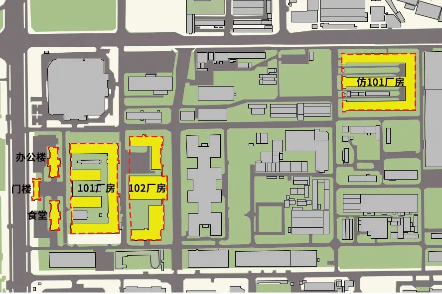 原北京电子管厂历史建筑群：中国民族形式与现代工业风格