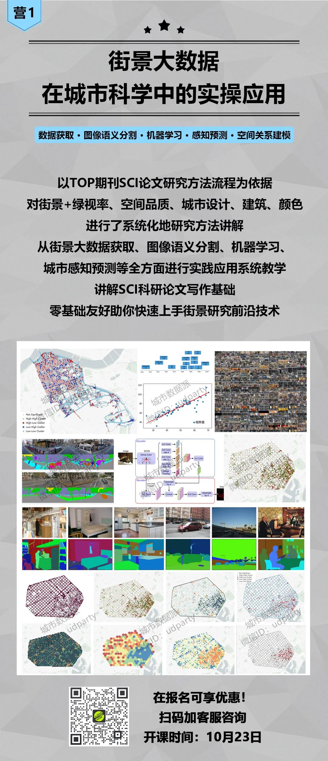 【数据精英年终大冲刺】8套城市定量分析主题精品课程上线，年终优惠多多！丨城市数据派