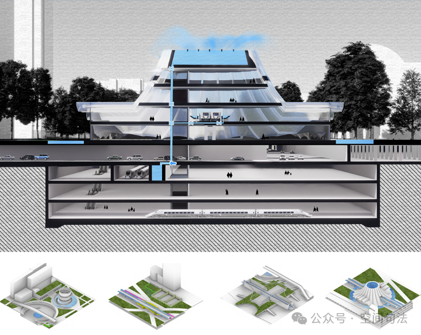 清华大学建筑学院的城市设计作业是什么水平？来一起欣赏下丨城市数据派