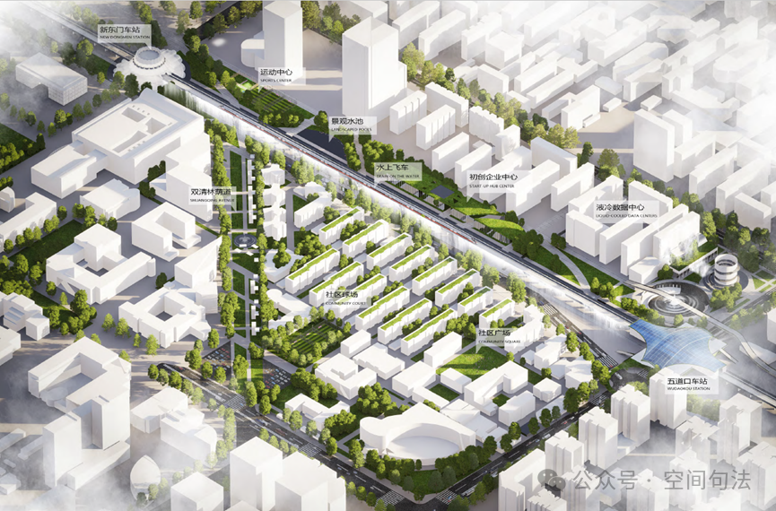 清华大学建筑学院的城市设计作业是什么水平？来一起欣赏下丨城市数据派