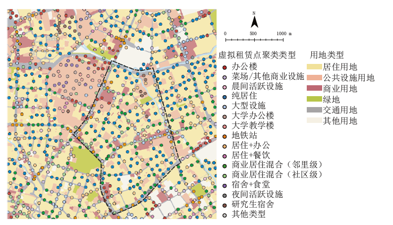 学术采撷 | 基于共享单车大数据的骑行生活圈识别及其活动网络模式分析
