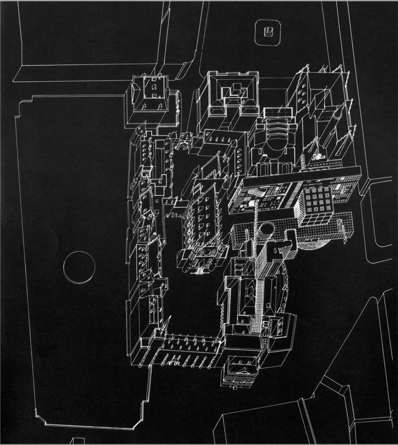 库哈斯与扎哈1978年的竞赛方案 库哈斯与扎哈1978年的竞赛方案