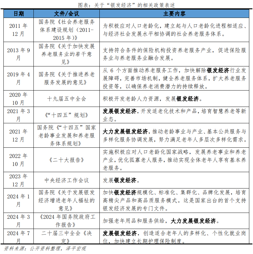 中国银发经济报告2024