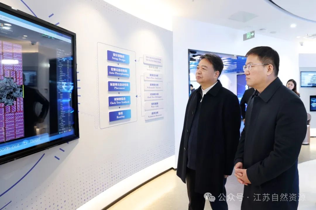 张国梁调研自然资源支持南京江北新区发展建设情况