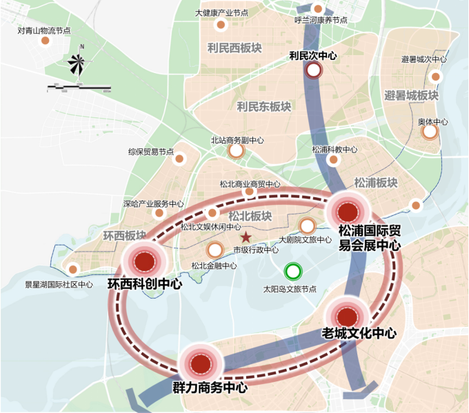 获奖项目 | 哈尔滨新区滨江城市设计