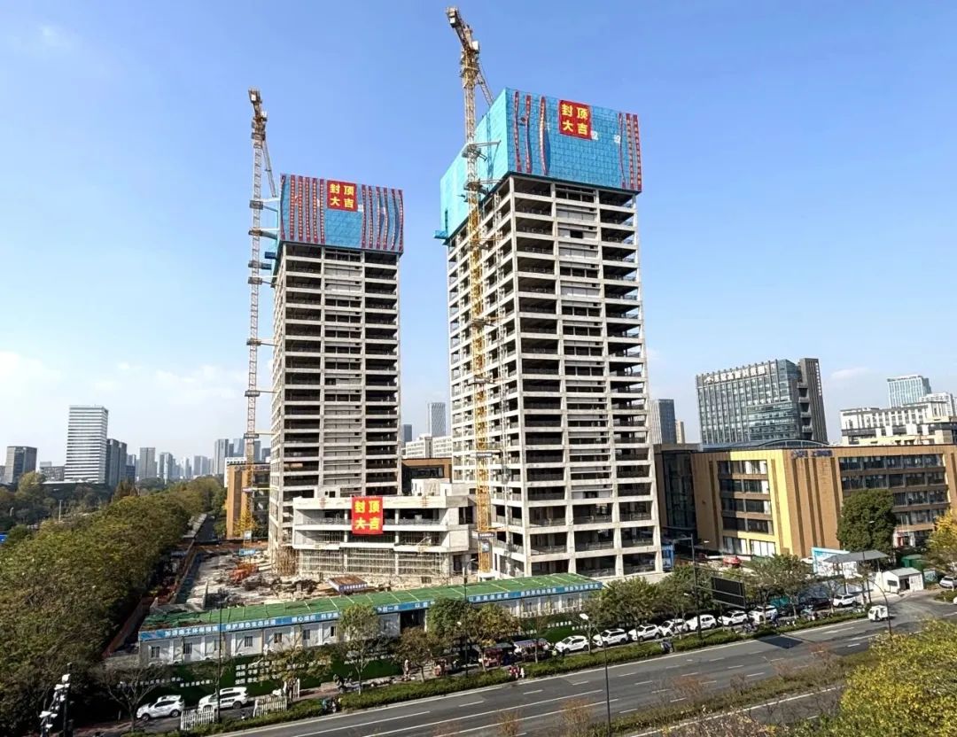 点燃智慧产业基地发展新引擎 | 杭州曼特建材电商软件楼项目顺利结顶！