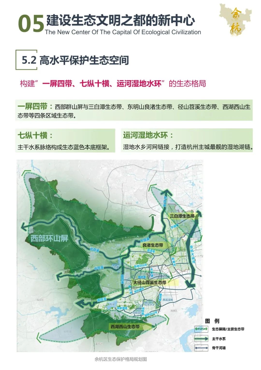 一图读懂《杭州市余杭区国土空间总体规划（2021-2035年）》