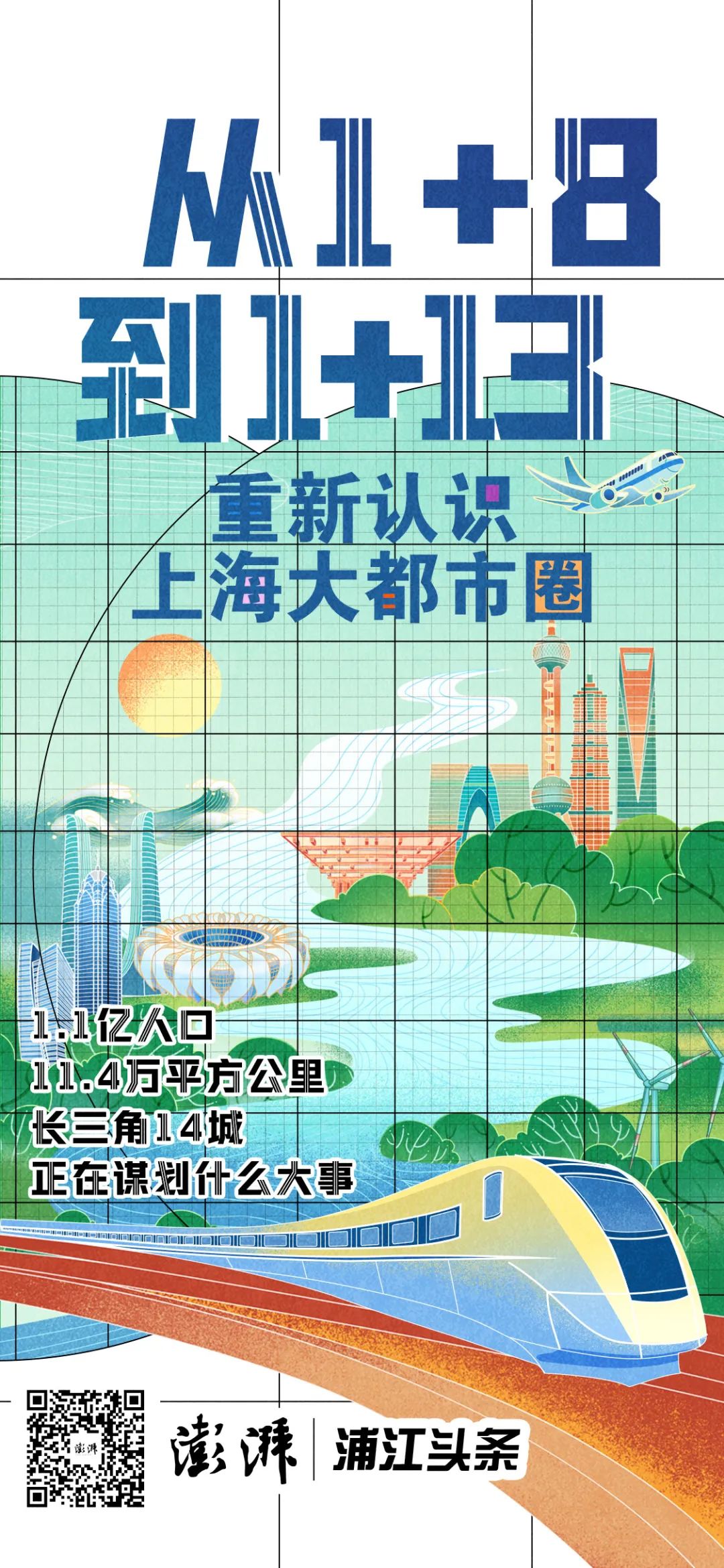 从“1+8”到“1+13”，重新认识上海大都市圈