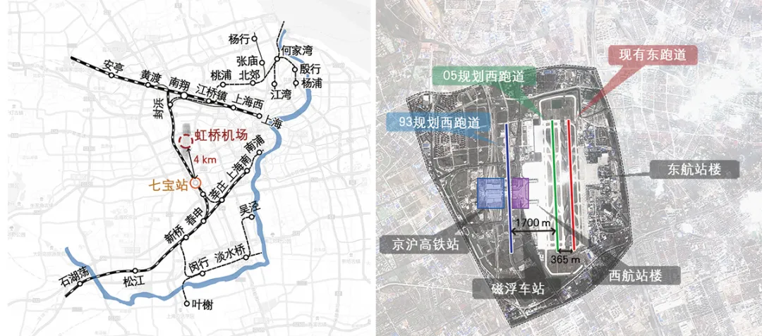 上海虹桥枢纽地区规划回顾及优化建议