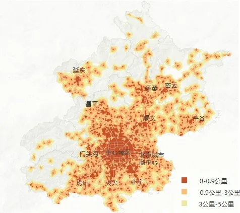 一图读懂 | 北京城市总体规划实施大数据体检蓝皮书（2023年度）
