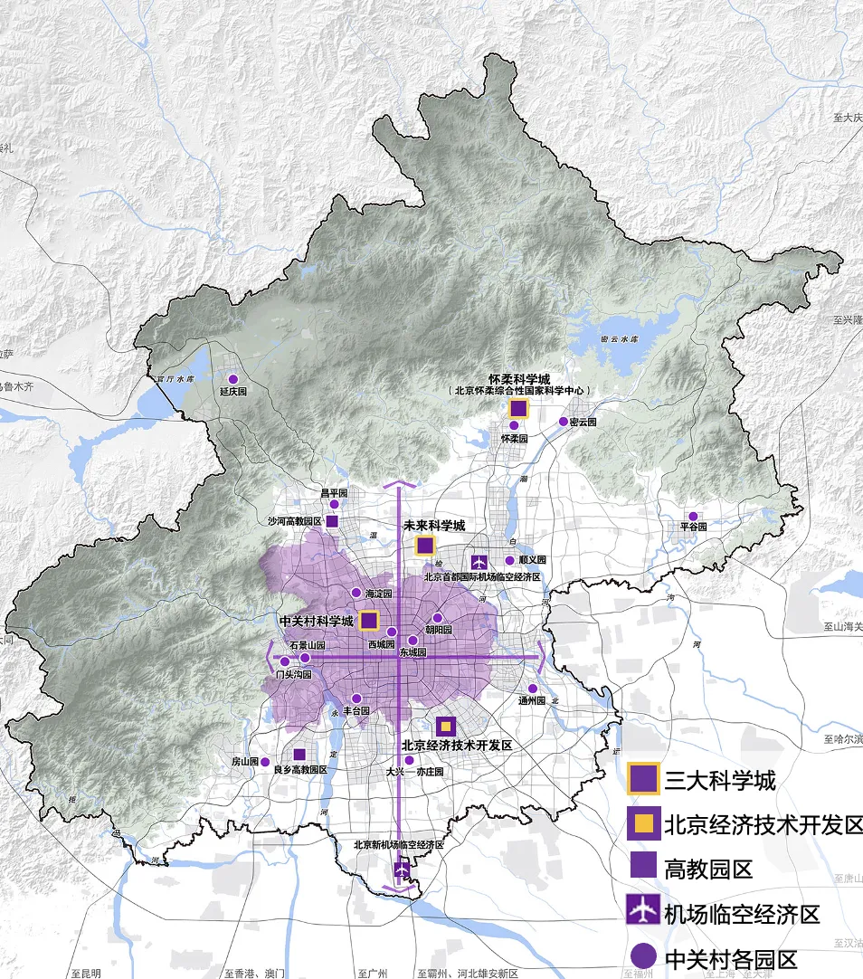 一图读懂 | 北京城市总体规划实施大数据体检蓝皮书（2023年度）