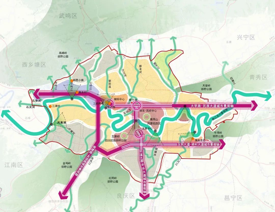 规划公布：南宁市国土空间总体规划（2021—2035年）