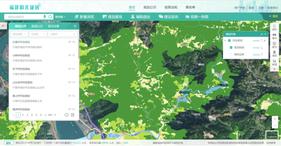 CSPON建设 | 福建：推行“阳光规划”，强化国土空间规划实施监督