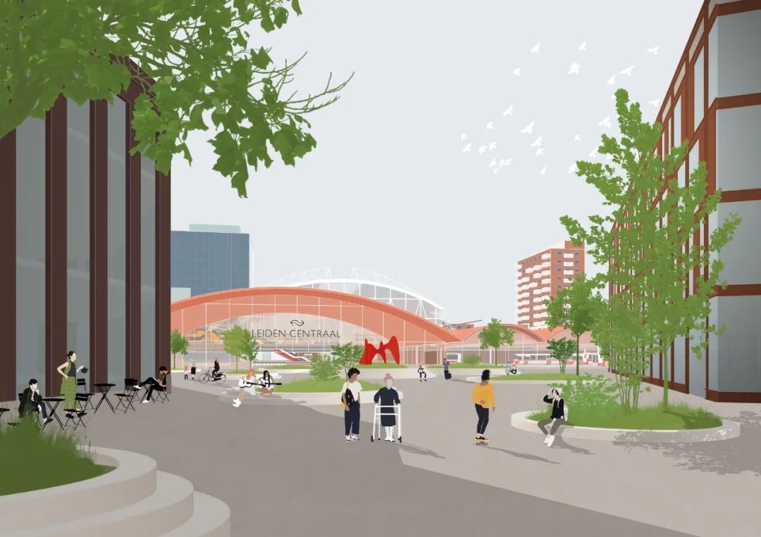 国际资讯 | [荷]莱顿中央火车站片区改造/乌德勒支省《扩建地区绿地建设指南》/南荷兰省地热储能创新(2025.2)