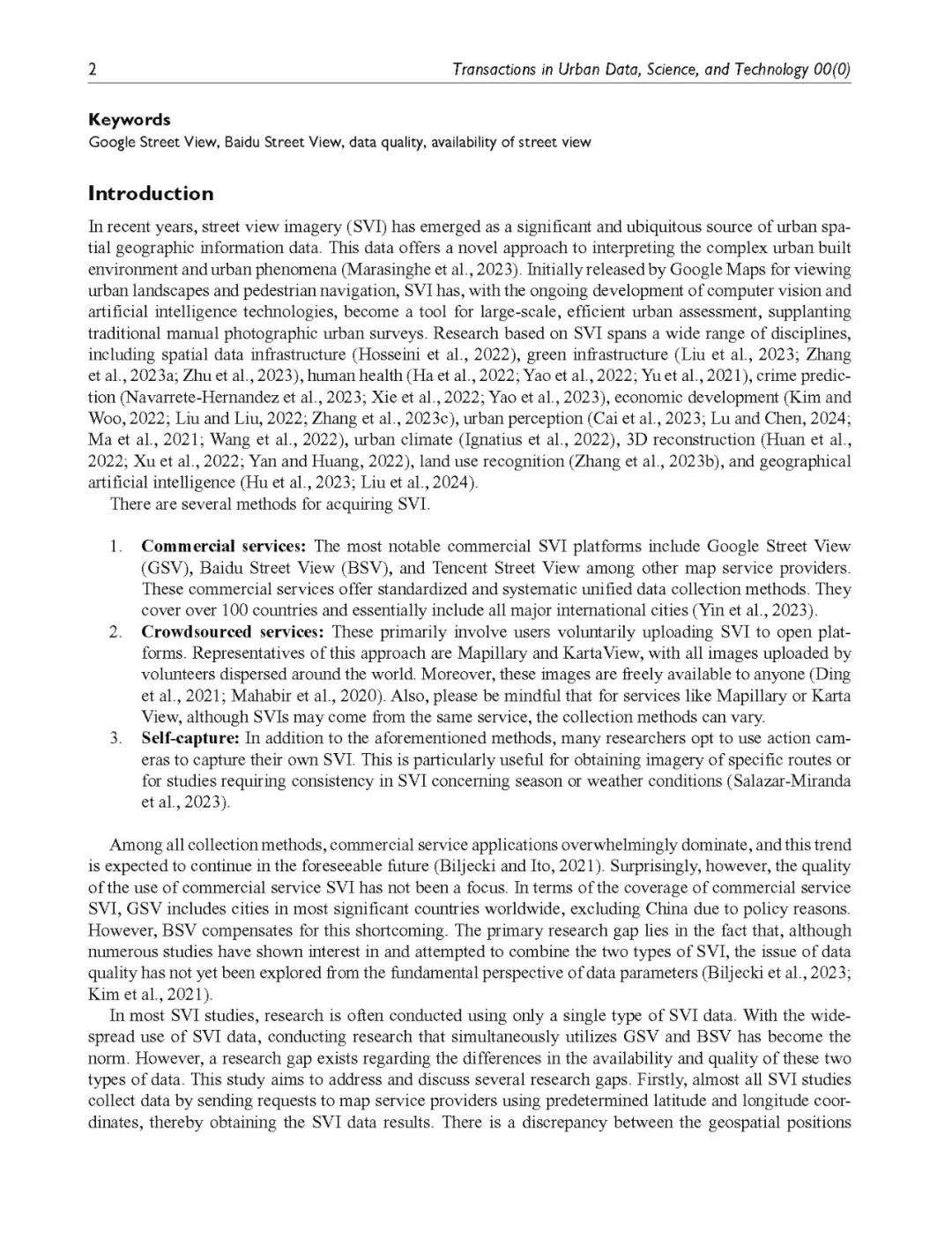 谷歌街景和百度街景的数据质量和可用性到底谁更强？70万张SVI告诉你答案丨城市数据派