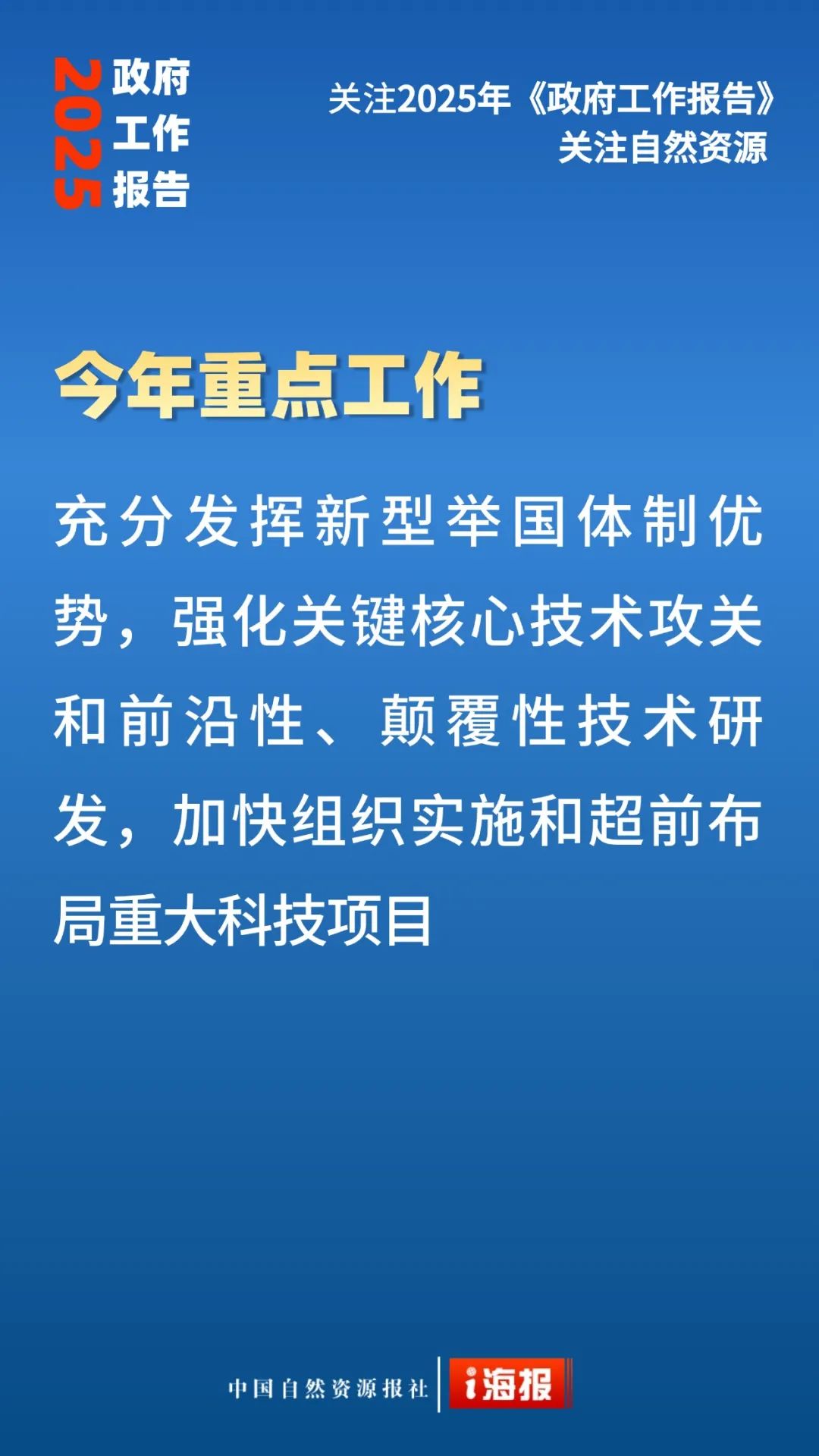23张海报，看政府工作报告中的自然资源