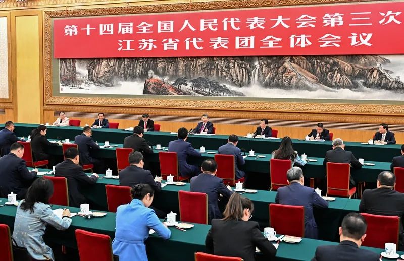 全国两会 | 习近平在参加江苏代表团审议时强调：经济大省要挑大梁为全国发展大局作贡献