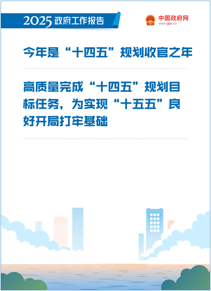 最全！50个动态场景看2025《政府工作报告》全文