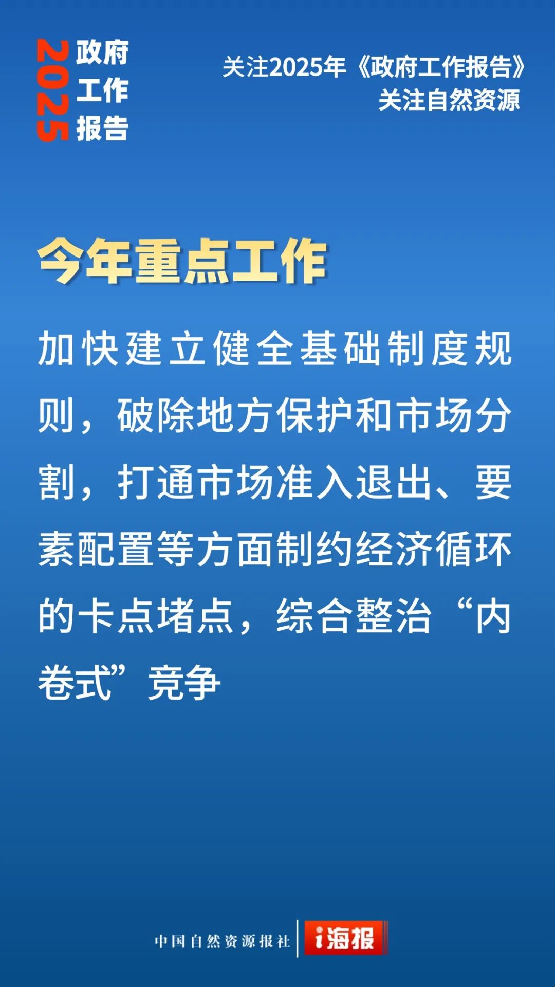 23张海报，看政府工作报告中的自然资源